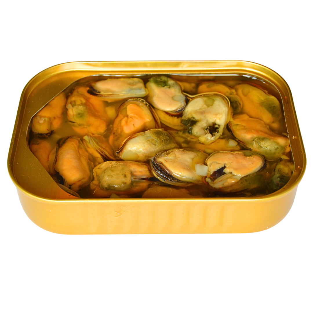 Canned mussles